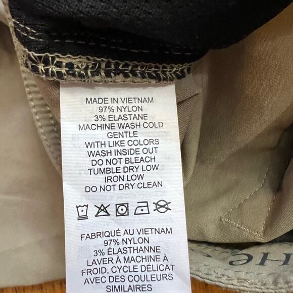 Prana Brion II Shorts Mens 28 Outdoor Hiking Tan Performance - Picture 6 of 11